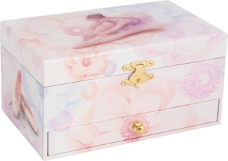 goki Aufbewahrungsbox Musikspieldose Ballerina mit Melodie "Schwanensee"