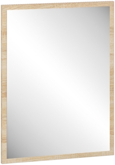 Wandspiegel Caro Spiegel 50x2x65 cm sonoma Eiche hell