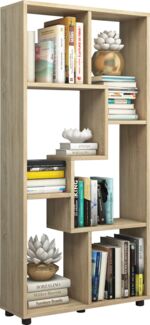 VCM Standregal Blina 913984 Sonoma-Eiche (Sägerau) H. 119 x B. 60 x T. 20 cm