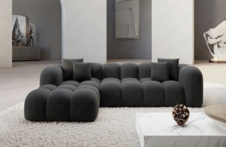 Sofa Dreams Ecksofa Stoffsofa Eckcouch Polster Eck Sofa Formentera L Form kurz Stoff, Loungesofa