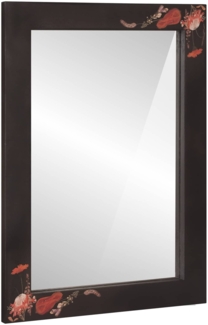 vidaXL Spiegel Wandmontiert mit Spiegel Mehrfarbig 70 x 50 x 3 cm Glas 4018731