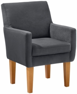 Home affaire Sessel Fehmarn, komfortable Sitzhöhe von 54 cm, in 3 verschiedenen Bezugsqualitäten