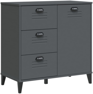 vidaXL Sideboard VIKEN Anthrazit 80x40x80 cm Holzwerkstoff 374940