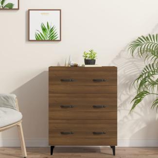 vidaXL Sideboard Braun Eichen-Optik 69,5 x 34 x 90 cm Holzwerkstoff [817350]