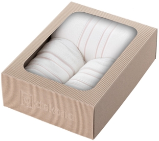 Dekoria Handtuch-Set Gunnar 3 Stck. creamy white pink