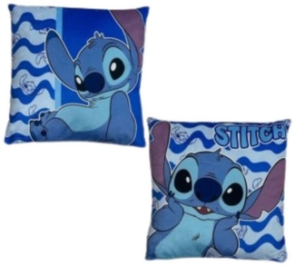 Disney Lilo & Stitch Dekokissen (1 Stk.) aus weichem Polyester für Alltag und Freizeit 38 × 38 cm