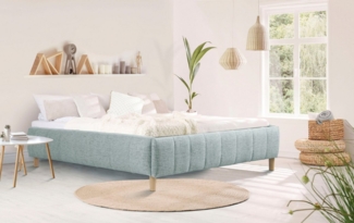 andas Polsterbett Tarje, in 5 Breiten, auch in Überlänge 220 cm, incl. Roll-Lattenrost