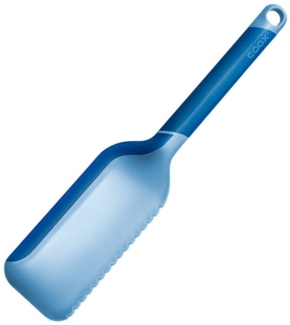 coox Tortenheber Tortenheber mit Schneidfunktion Silikon Blau, Schneidheber Kuchenschneider