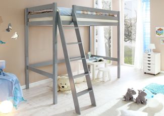 Hochbett "Matthias" 90x200 Kiefer massiv