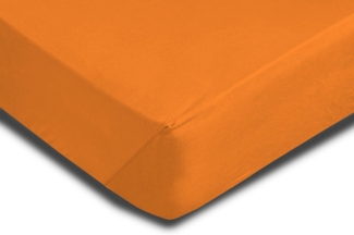 One Home Spannbettlaken, Jersey, Gummizug: rundum, (1 Stück), Baumwolle weich, Single Pack