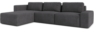 AX LIVING Couch XXL L Form Arkleton Ecksofa Groß Grau 360 cm Modern L