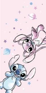 Disney Lilo & Stitch Strandhandtuch – Weiches Polyester-Badetuch 140x70 cm für Kinder