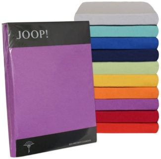 JOOP! Spannbettlaken Uni 40000 Mako-Jersey, Mako-Jersey