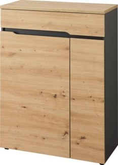 OTTO home Schuhschrank Fargo Schuhschrank, 80/107/38 (B/H/T cm) (1-St) 2 türig, Schubkasten, Soft Close