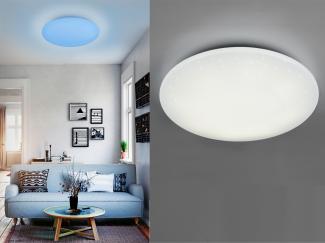 Dimmbare LED Deckenleuchte FARA smarte Lichtsteuerung WIZ Ø 60cm