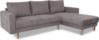 Fabio Ecksofa Links/Rechts, Enjoy New - Taupe