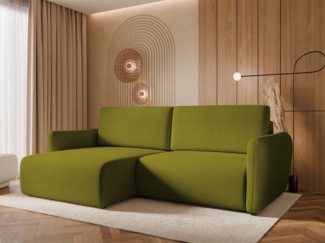 Ecksofa Gortiz Slim (Farbe: Cruz 35)