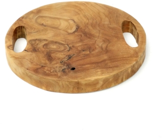 Das Teak Root Tablett - Natur - S - Natürlich - 30x30x4cm