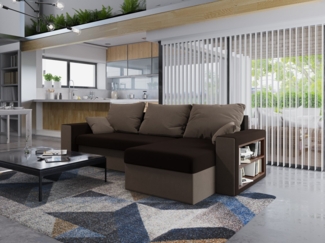 ALTDECOR Ecksofa JORKI, Couch mit Schlaffunktion, Wohnzimmer - Wohnlandschaft