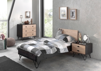 Vipack 'William' 3-tlg. Jugendzimmer- Set Bett 90x200 cm