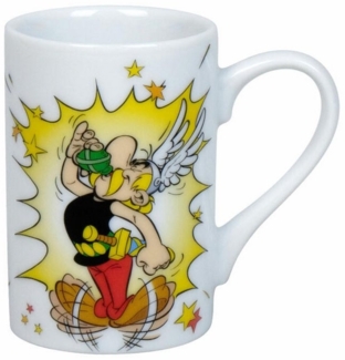 KÖNITZ Mini Becher 85 ml - Asterix Zaubertrank (D) aus Porzellan / Minipresso