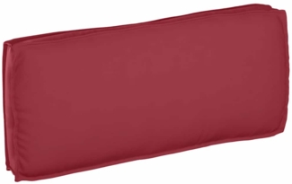 vidaXL Palettenkissen für Sitzfläche / Rückenlehne mit Kissen Weinrot 42001554