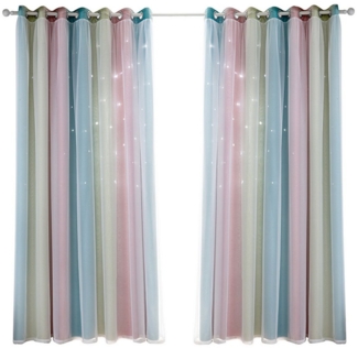 MODFU Verdunkelungsvorhang 2er Set Verdunklungsvorhänge Vorhang Vorhänge Gardinen Curtains, Ösen (2 St), verdunkelnd, Polyester, Schlafzimmer Thermovorhang Ösen Wärmeisolierend gegen Kälte Blickdicht