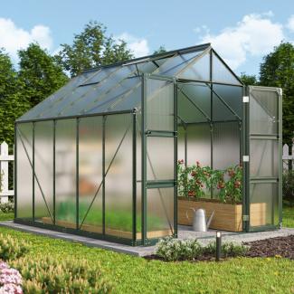 Vitavia Gewächshaus "Domus 8300", smaragd, 8,3 m²,6 mm HKP
