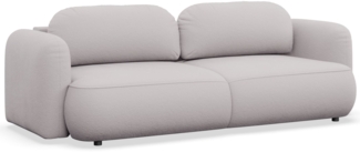 Selsey 'Tvoya' 3-Sitzer Schlafsofa mit Chenille-Bezug, Graubeige