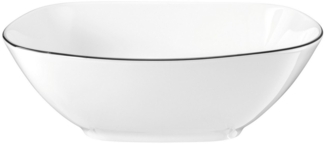 Seltmann Weiden Lido Black Line Schüssel eckig 20 cm