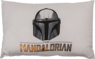 Out of the Blue Dekokissen Star Wars Deko-Kissen The Mandalorian, Kissen 30 x 50 cm, Ein Kissen, Vorder-/Rückseite unterschiedliches Motiv