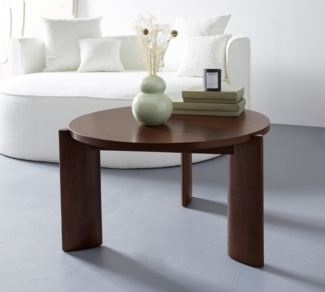LeGer Home by Lena Gercke Couchtisch Gelsa, Vielseitig einsetzbar, gefertigt aus edlem Eschenholz, Breite 85 cm