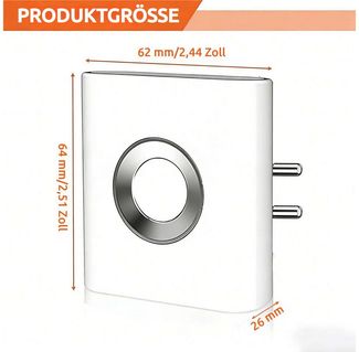 VIVIHEYDAY LED Nachtlicht LED-Bewegungssensor-Nachtlicht, Plug-in Wandleuchte, für Schlafzimmer/Flur/Treppenhaus