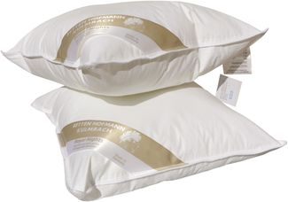 2 Stück Betten Hofmann Basic Allergiker Kleinkissen Faserkissen 45x45 cm 250 g