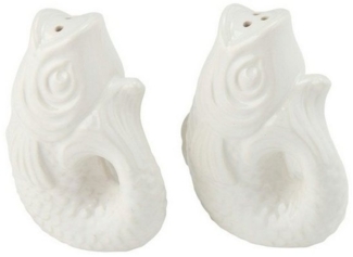 Giftcompany Salz- / Pfefferstreuer Monsieur Carafon Salz-/Pfefferstreuerset weiss 2tlg, (Gewürzmühlen)