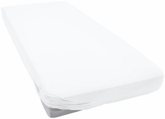 Primera Spannbettlaken Elasthan-Feinjersey Boxspring, Jersey-Elasthan, Gummizug: rundum, (1 Stück), für Hohe Matratzen