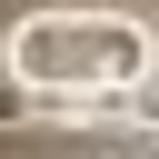 ZMH Ovaler LED Badspiegel 60x120 cm Wandspiegel IP44 Touch Schalter Entfogger Funktion dimmbar