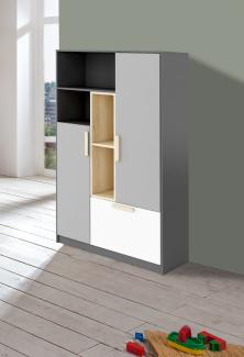 Stauraumschank POK Highboard 100cm 2-türig