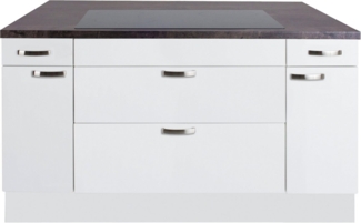 KOCHSTATION Kücheninsel KS-Cara, mit Vollauszügen und Soft-Close-Funktion, Stellbreite 150 x 95 cm