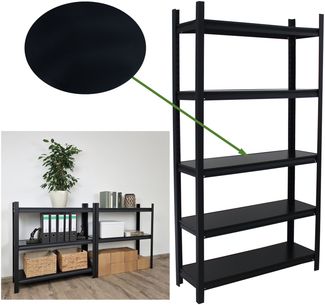 Steckregal 180x90x40cm Stahl Traglast 600 kg Regalböden 8 mm