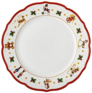 Hutschenreuther Speiseteller Happy Wintertime Red Teller flach 27cm, Teller Flach