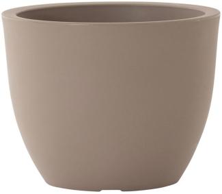 SIENA GARDEN Pflanzgefäß BRISTOL 45 taupe-granit Ø 45 x 36,1 cm