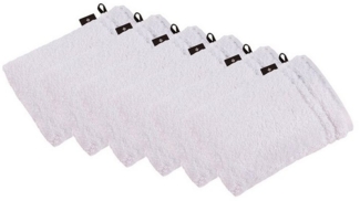 Vossen Waschhandschuh 6er Pack Waschhandschuh 22 x 16 cm Vienna Style Su, Frottier (Spar-Set, 6-St), Vegan