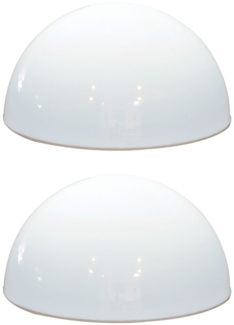 2er Set LED Solar Kugelleuchten, Durchmesser 20 cm,