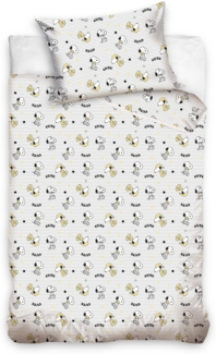 Snoopy Peanuts Bettwäsche Babybettwäsche SNO213021 100x135 cm + 40x60 cm