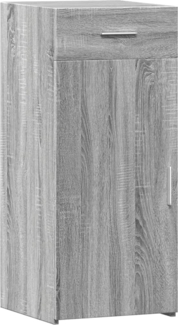 vidaXL Sideboard Grau Sonoma 40 x 42,5 x 93 cm Holzwerkstoff 846283