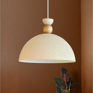 Bamyum Pendelleuchte Pendelleuchte Yimpi Hängelampe Industrial Ø30 cm, E27, Moderne Lampe, ohne Leuchtmittel, E27, Dimmbar, Einstellbare Kabellänge