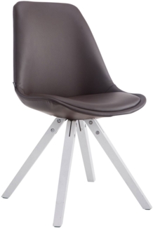 Besucherstuhl Laval Square weiß [310844]