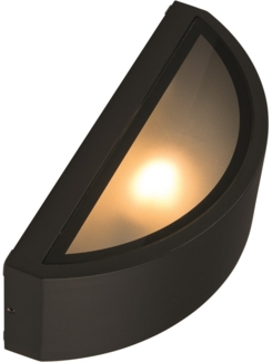 Heitronic 35279 LED Wandleuchte Hoja anthrazit E27 Up-Downlight