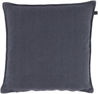 Overseas Canvas Kissen in Navy Blau, 60x60 cm